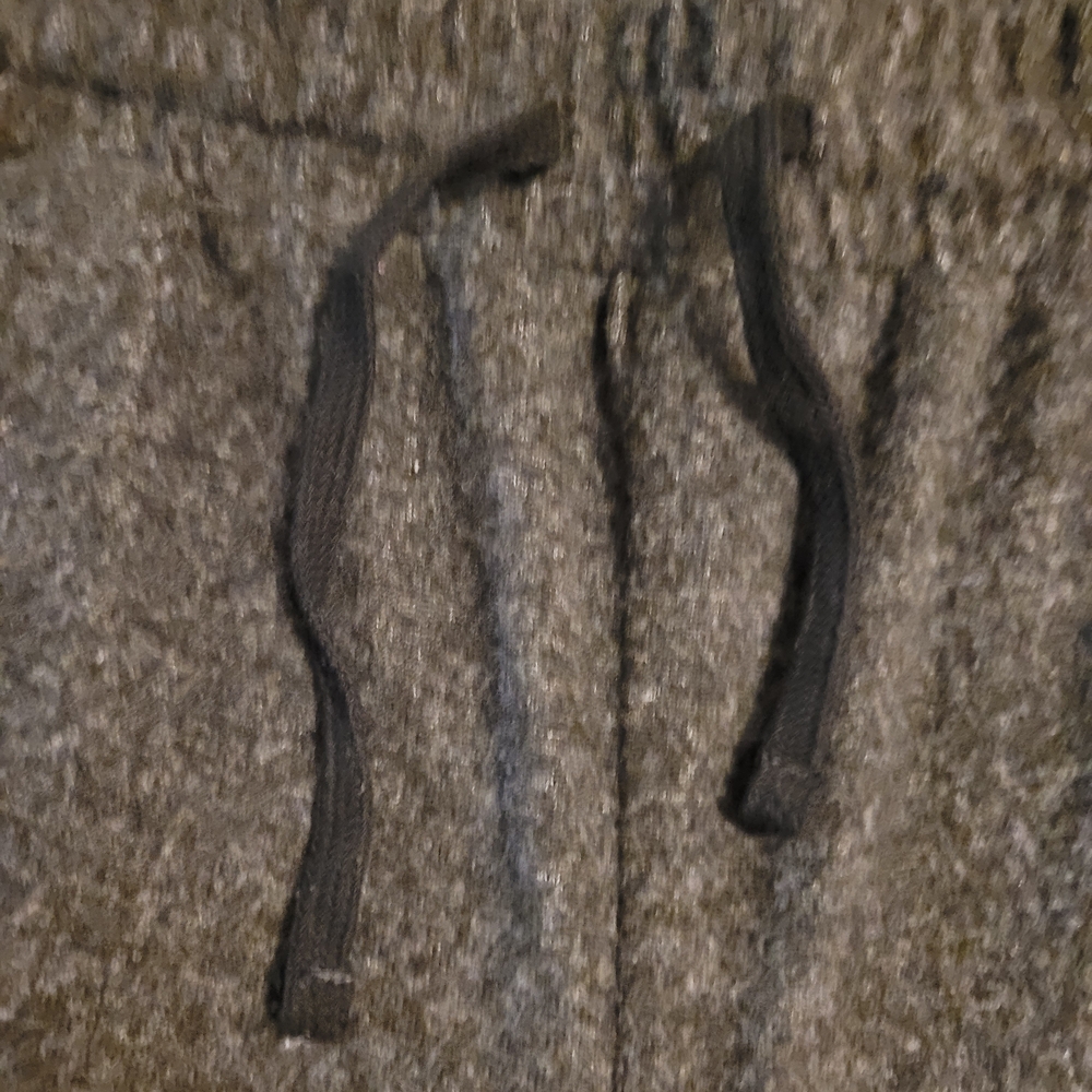 Gray Drawstring Pants - Picture 4 of 5